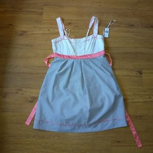 Coral and blue high quality dress 👗 14 w